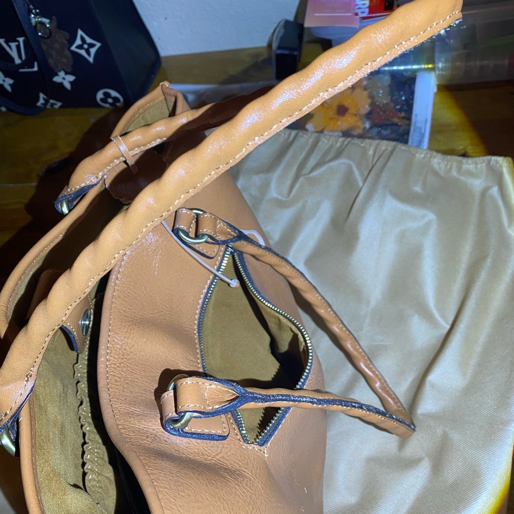 Tan Leather Handbag